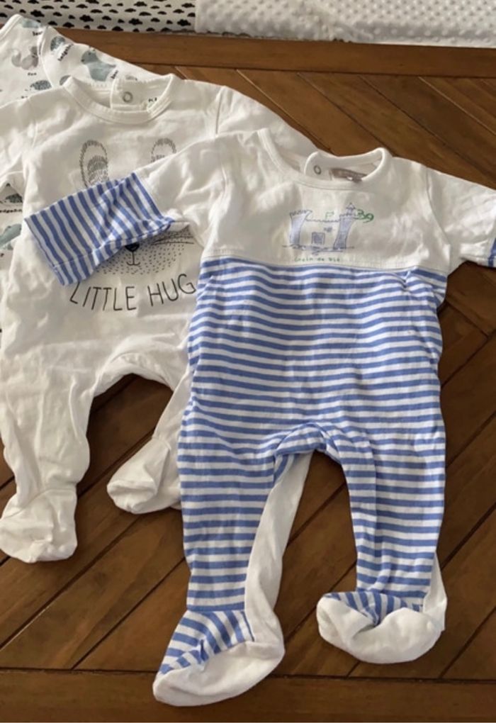 Lot 3 pyjamas légers - photo numéro 3