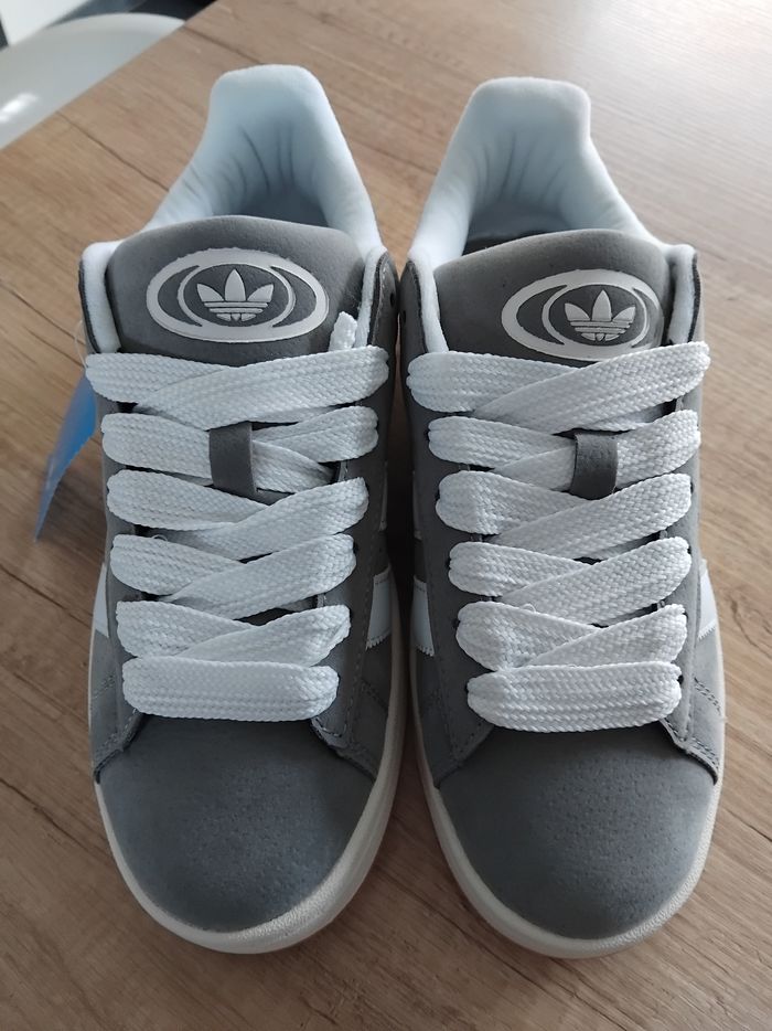 Baskets campus adidas grise - photo numéro 2