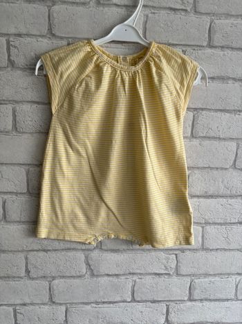 Barboteuse vertbaudet taille 12 mois