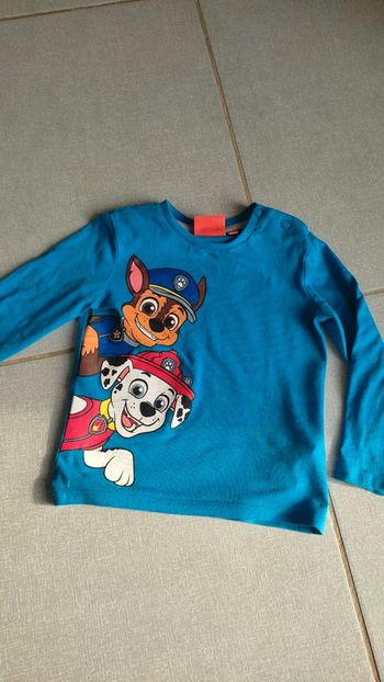 T-shirt ML Pat patrouille T.86 cm