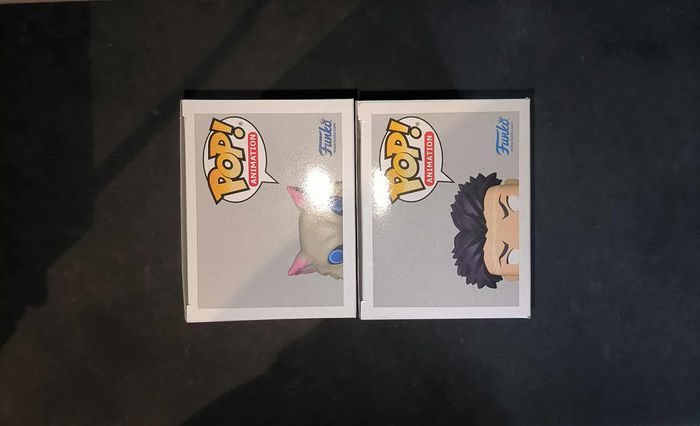 Lot 2 Figurines Funko Pop / Gyomei « Chase » 1091 & Inosuke 1261 / Demon Slayer - photo numéro 5