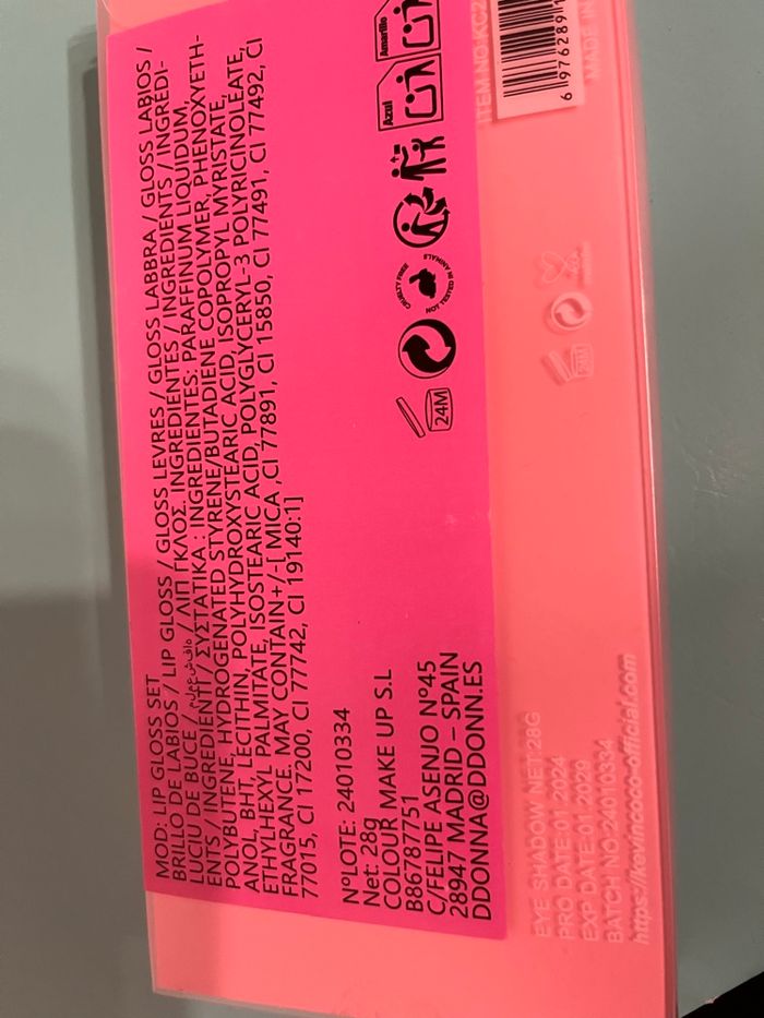 Coffret lèvres - photo numéro 2