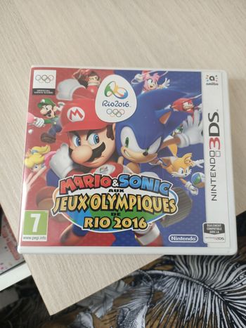 Mario et Sonic aux jeux olympiques Rio 2016 3DS