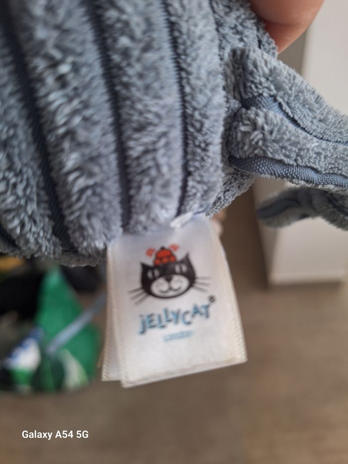 Jeu peluche elephant pour pousette jellycat - photo numéro 2