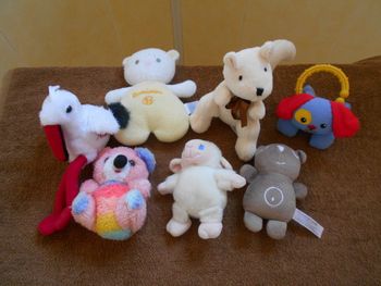 lot peluches