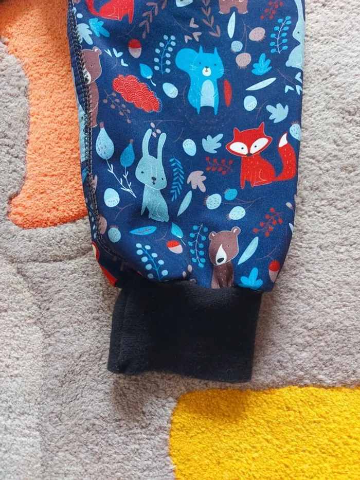 Combinaison softshell IELM 92cm lapins ours renards - photo numéro 4