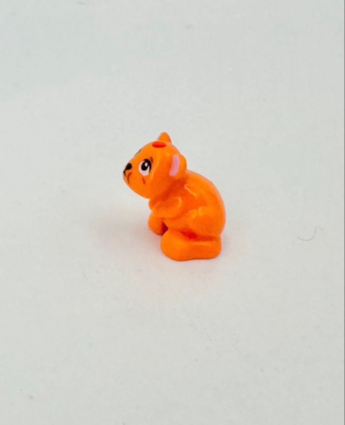 Lego Animaux Friends : Souris / Hamster prénommé Nibbler (orange aux joues pleines) - NEUF - photo numéro 2