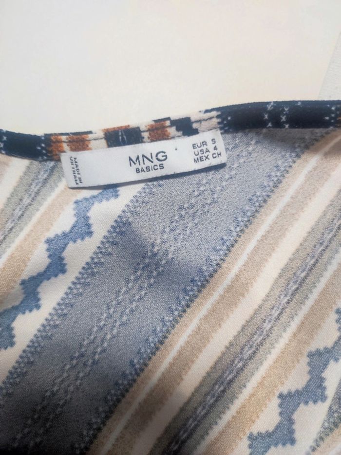 Robe motif aztèque a bretelles - photo numéro 3