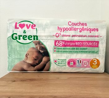 Couches Love&Green taille 3 neuf 
