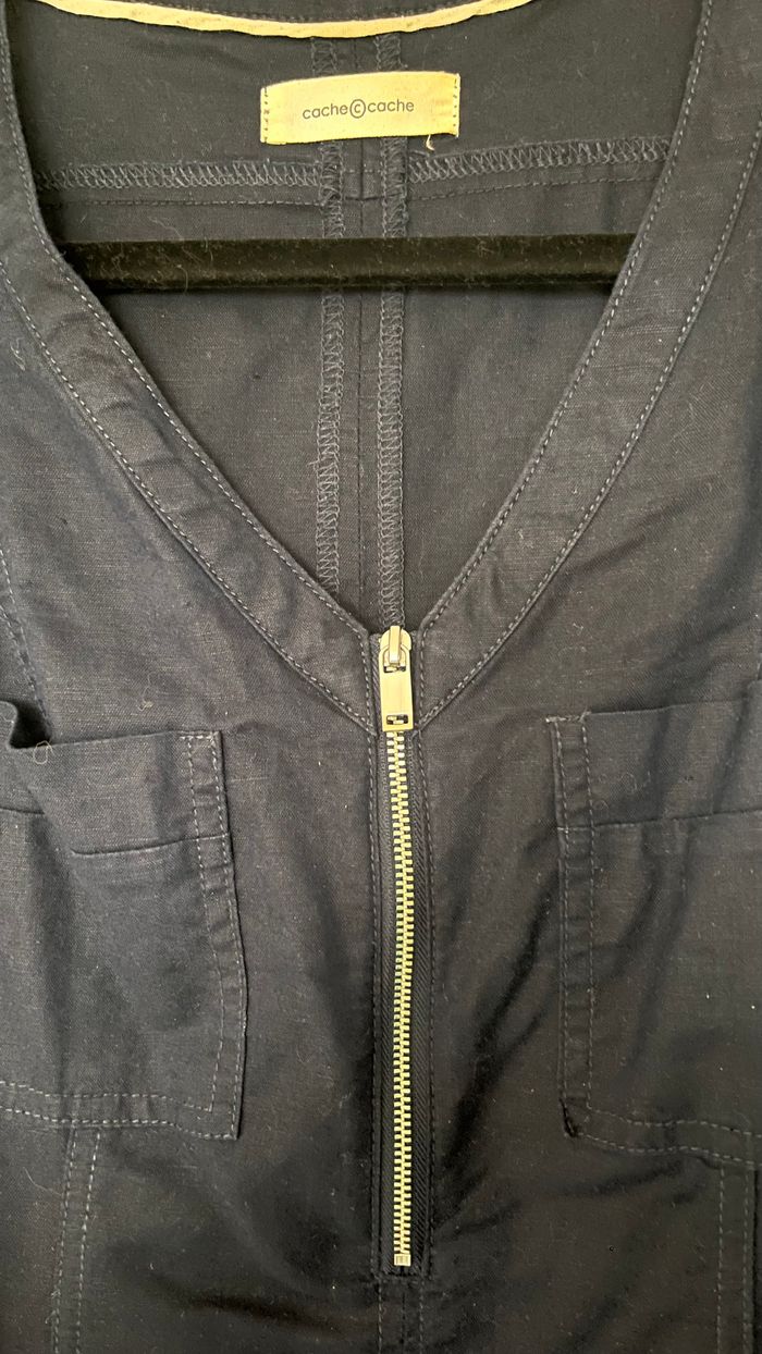 Robe Cache Cache T36 bleue marine - photo numéro 3