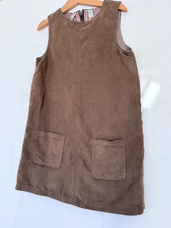 Robe effet daim Okaidi en 8ans