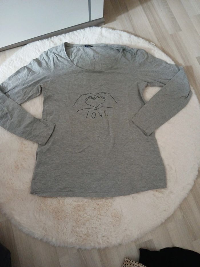 tee-shirt manche longue 38/40