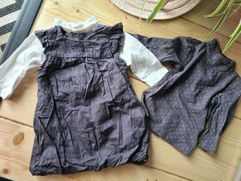 Ensemble robe fille 6 mois