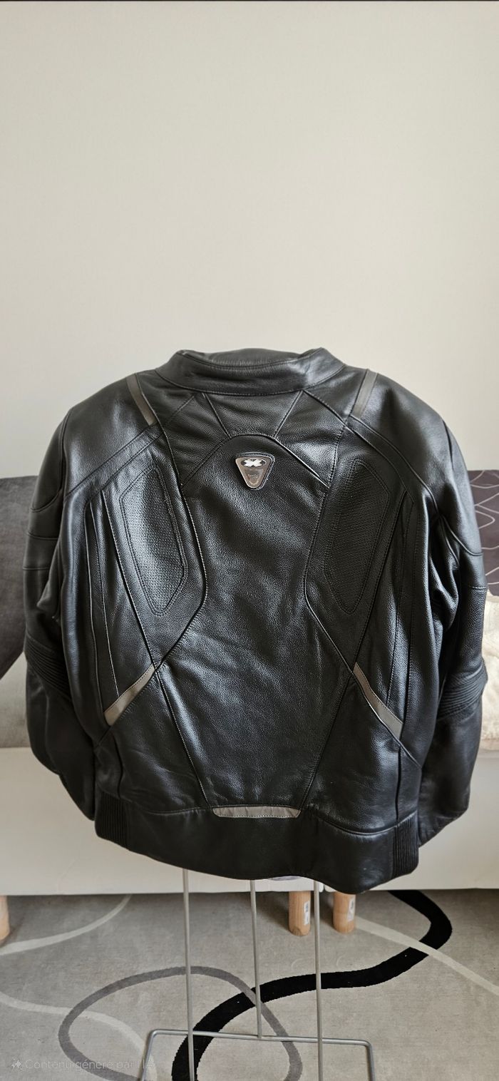 Blouson moto cuir - photo numéro 2