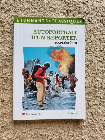 Livre "Autoportrait d'un reporter" de Kapuściński - Étonnants classiques