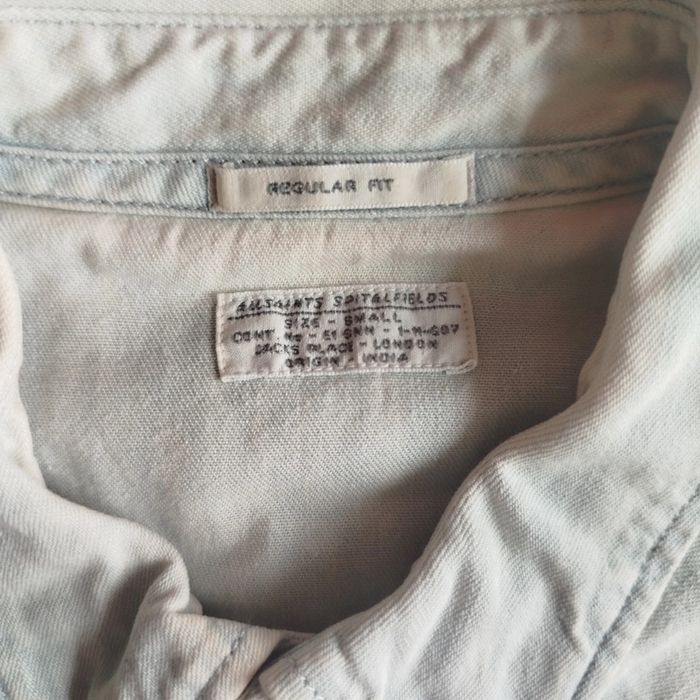 Chemise femme bleu délavé | All Saints | S - photo numéro 3