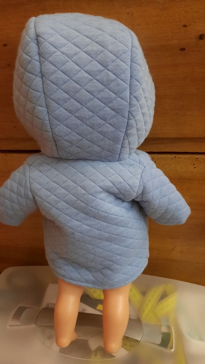 Manteau pour poupee corps souple type ma corolle 36cm - photo numéro 3