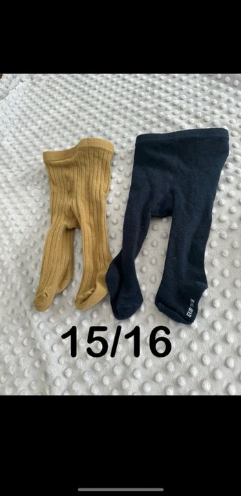 Lot 2 collants 15-16