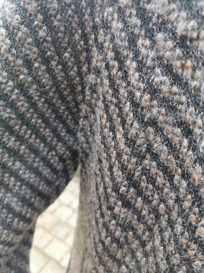 Manteau Zara knitwear col fausse fourrure - photo numéro 7