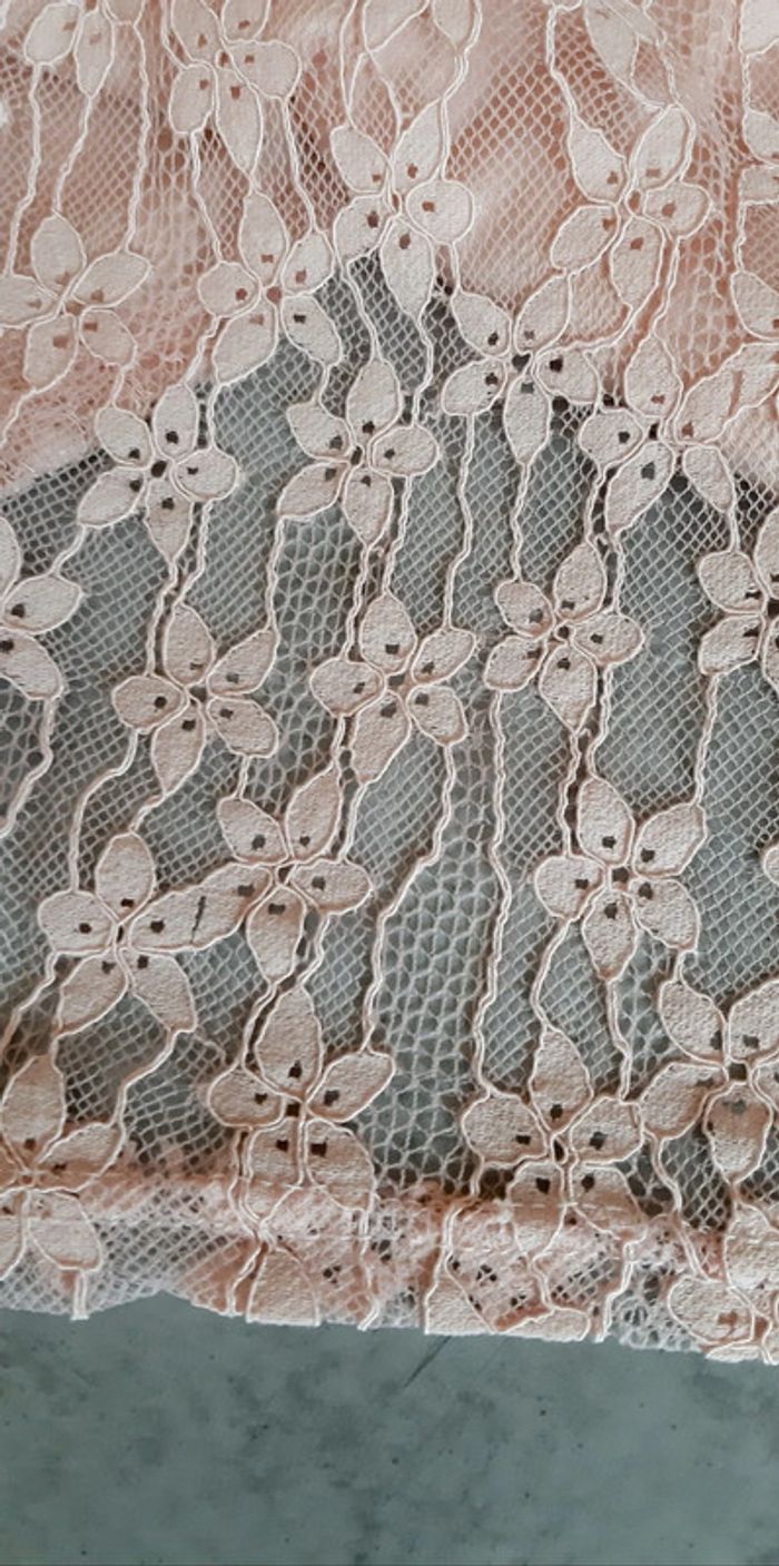 Haut été féminin dentelle rose - photo numéro 4