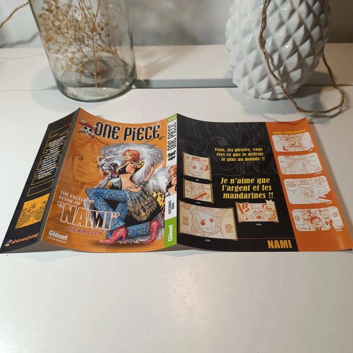 Jaquette one piece log Nami