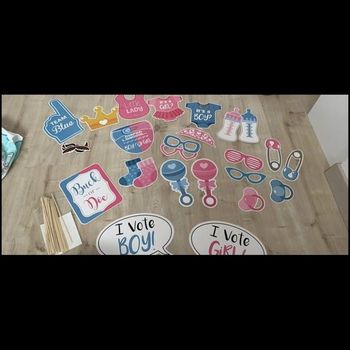 Lot deco baby shower