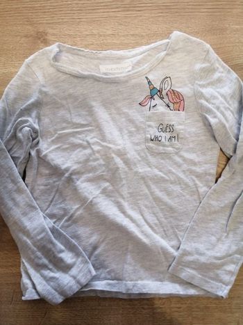 Tee shirt manche longue 6 ans