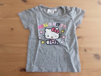 T-shirt gris Hello Kitty