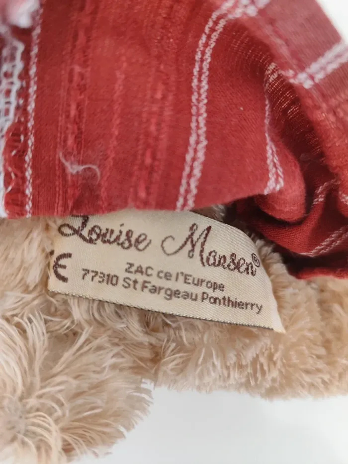 Peluche ours Louise mansen - photo numéro 4