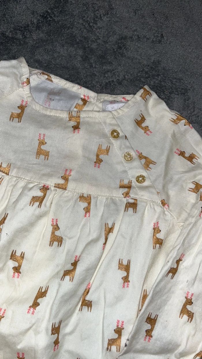 Robe imprimée Rênes Cadet Rousselle - photo numéro 2