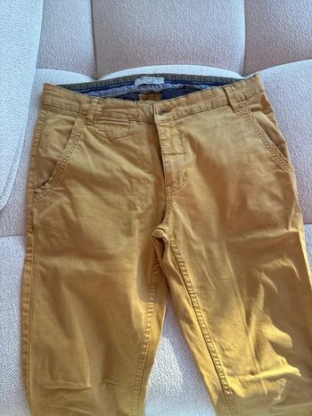 Pantalon jaune moutarde neuf