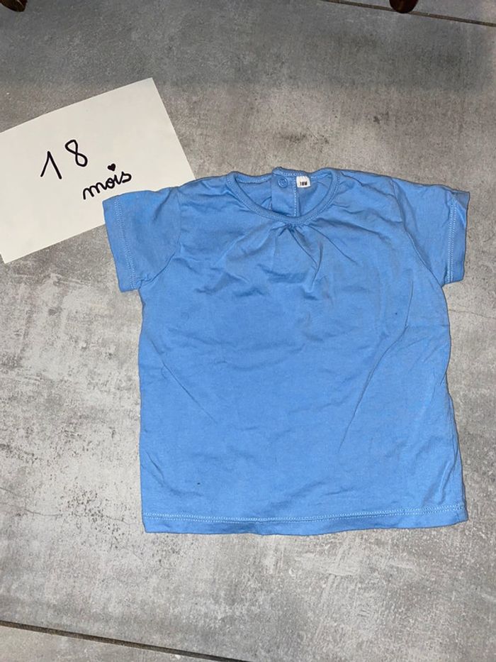 T-shirt manches courtes 18 mois