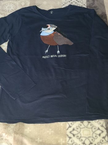 À l'unité t-shirt manches longues fille 12 ans