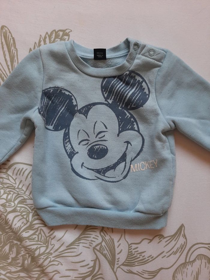 Sweat Mickey 6/9mois
