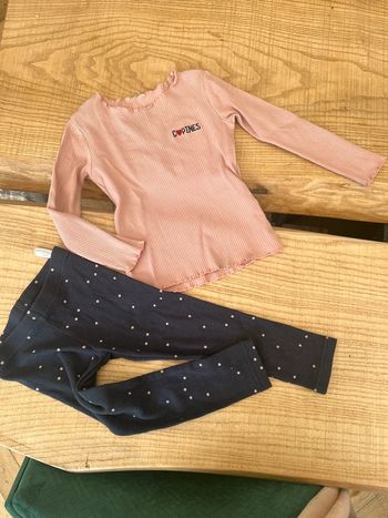 Ensemble 2 ans tape à l’œil Zeeman legging t-shirt