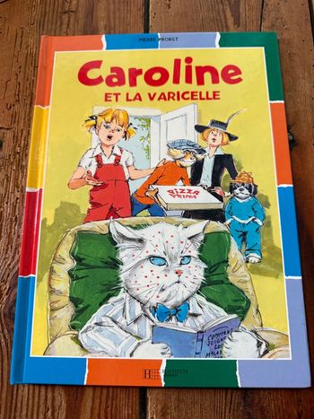 bon État - Livre Caroline et la Varicelle édition damiers bd album multicolore