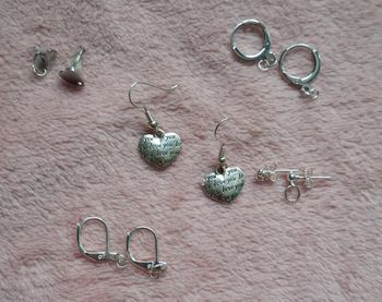Boucles d'oreilles cœur