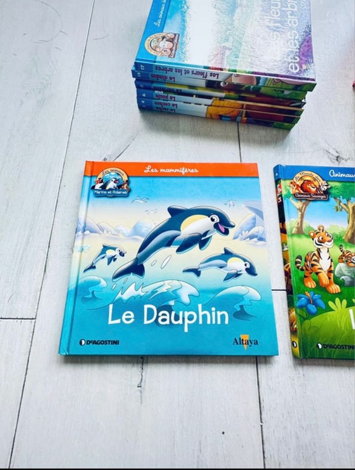 Lit de 34 livres animaux - photo numéro 5