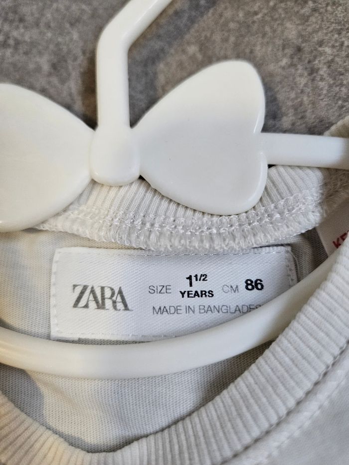 Blouse manches longues Zara 18 mois - photo numéro 2