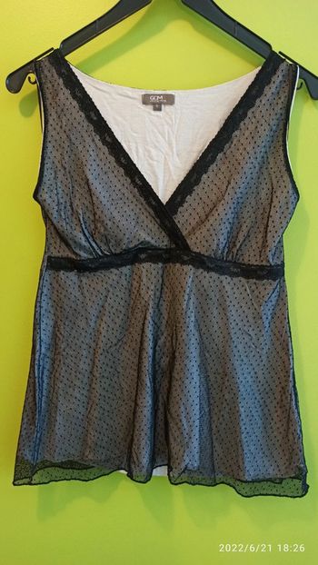 Lot de 2 Blouses débardeur