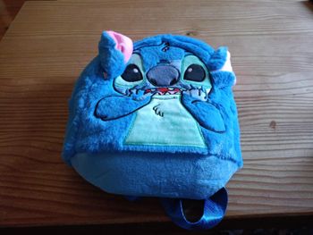 Sac à dos peluche Stitch – Cartable mignon – Neuf sans étiquette 💙