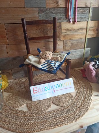 Doudou ours pommette matin tbe