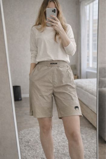 Fightshort Venum G-Fit Air MMA sable – Taille L – Neuf