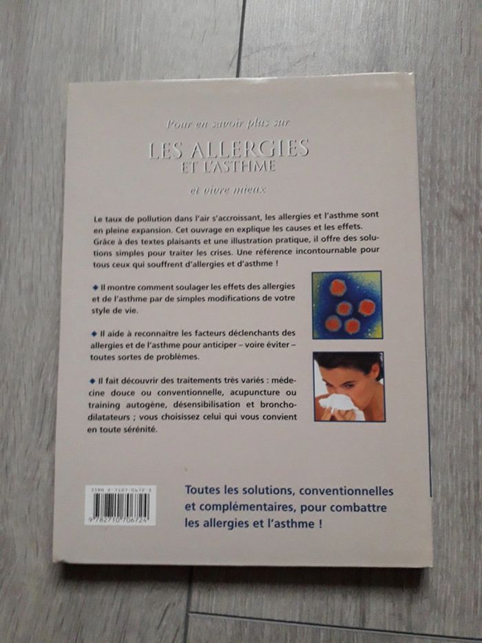 Livre Les allergies et l'asthme - photo numéro 2