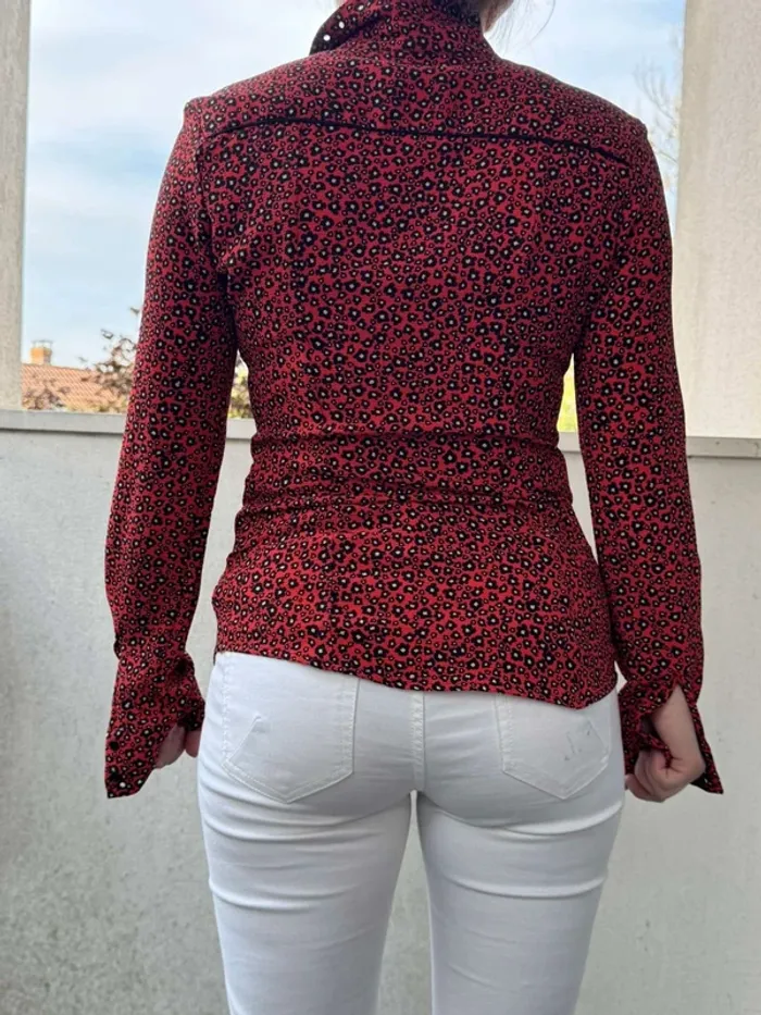 Chemise rouge one step - photo numéro 2
