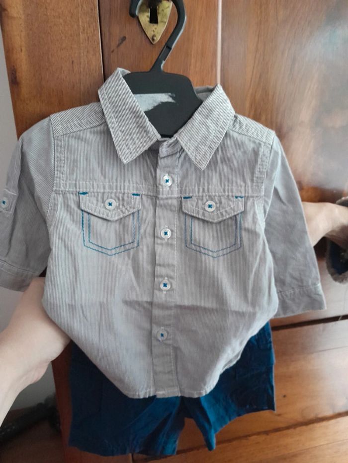 Short et chemise - photo numéro 5