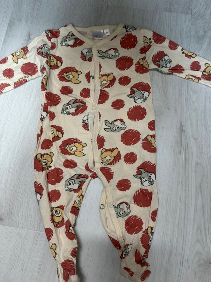 Pyjama Bambi et Panpan 6 mois - photo numéro 2
