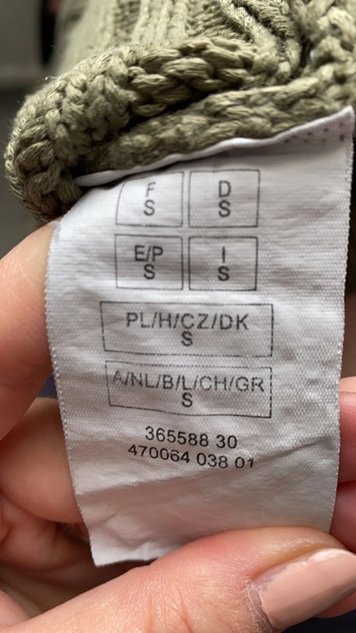 Pull léger kaki - photo numéro 3