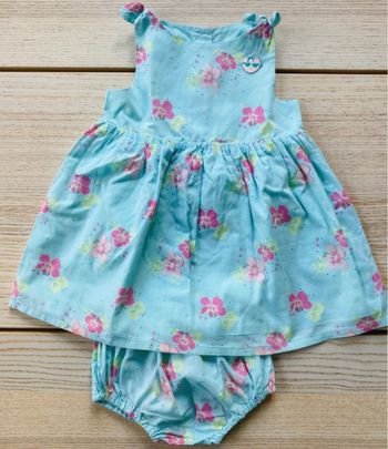 Robe d’été bébé fille  sergent major