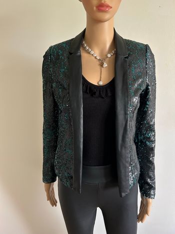 Blazer en sequins Kookai taille 36 comme neuf